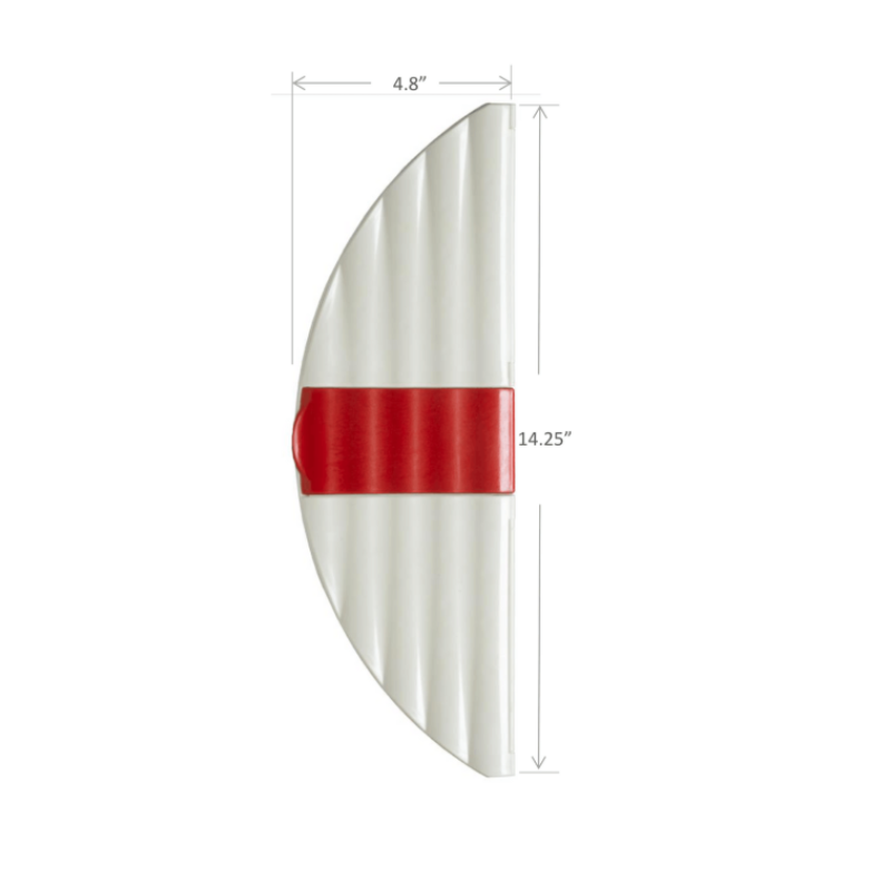 Clamp on PRIVACY Curtain Handle