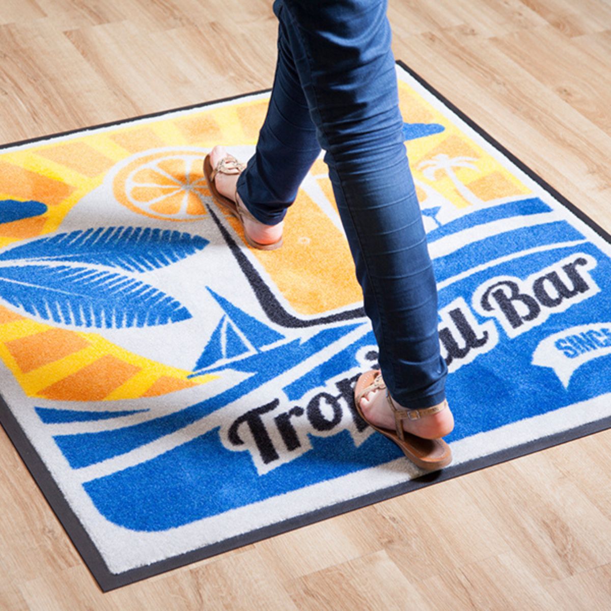 ColorStar® Impressions Logo Mat - Indoor Commercial Floor Mat