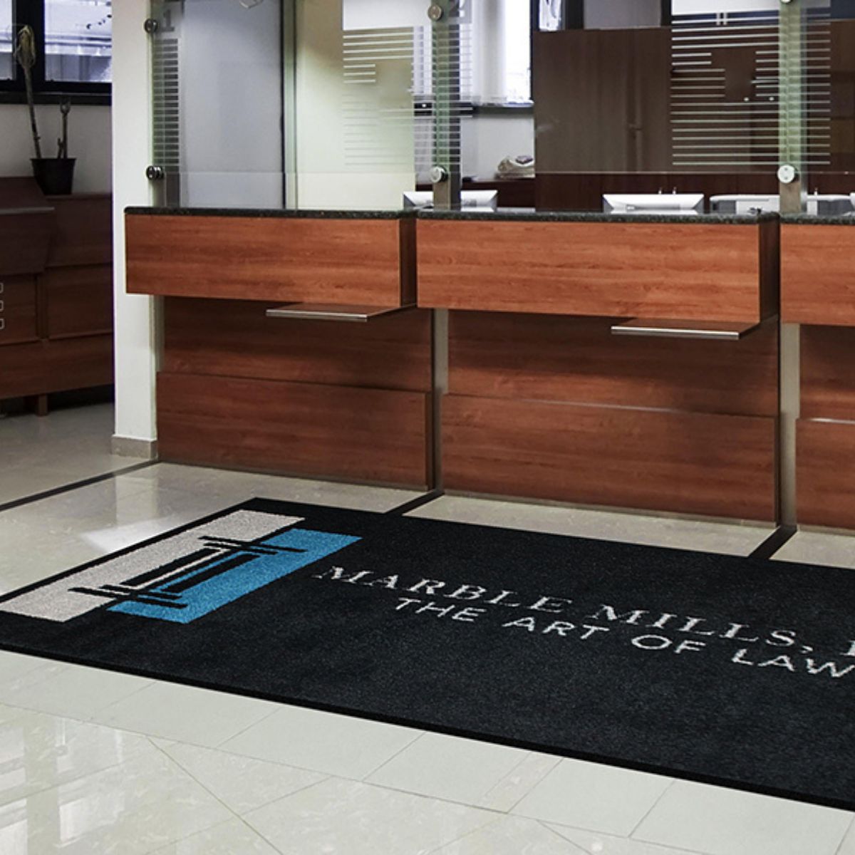 ColorStar® Impressions Logo Mat - Indoor Commercial Floor Mat
