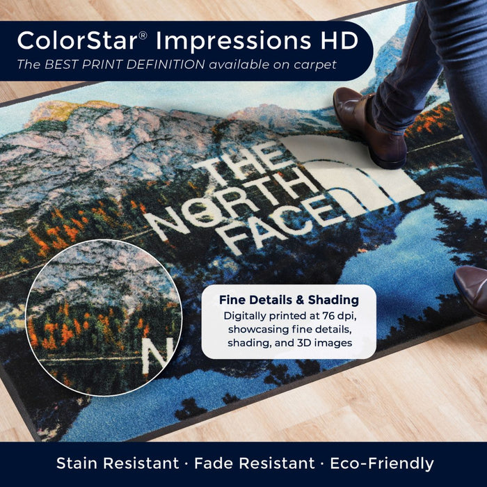 ColorStar® Impressions HD Logo Mat - Indoor Commercial Floor Mat