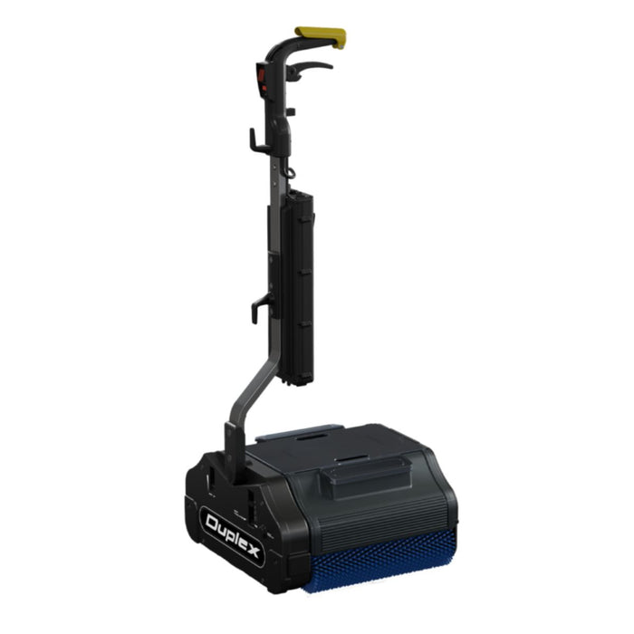 DHB 420 DELUXE - 14" Duplex Battery Hydrowasher (Battery + Steam Kit) - Includes: Machine, Blue Brushes, Battery, Charger, (2) Standard Tanks, & Steam Kit