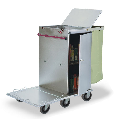 Stainless Steel Mini Folding Housekeeping Cart