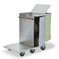 Stainless Steel Mini Folding Housekeeping Cart