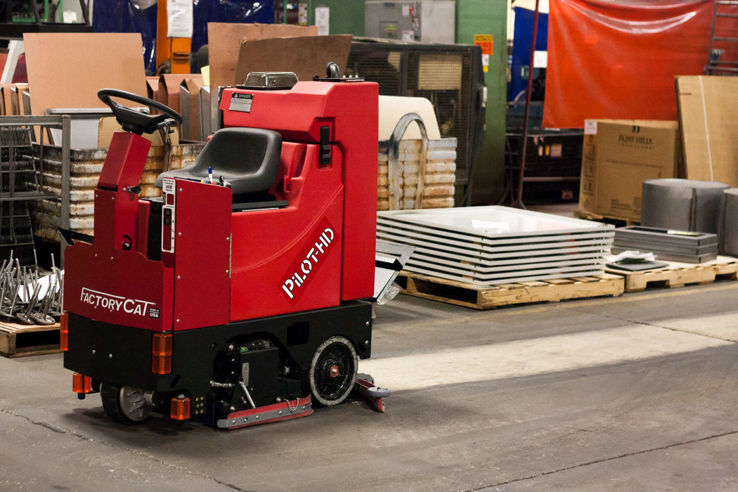 Factory Cat Pilot – Ride-On Floor Scrubber Repair Services
