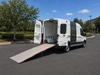 PC series ramp, 47"x128", 3300 lbs. capacity, Solid deck, Left-hand swivel