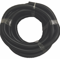 Commercial 1.5" in 50FT Crushproof Hose - Black 11/2" Vinyl