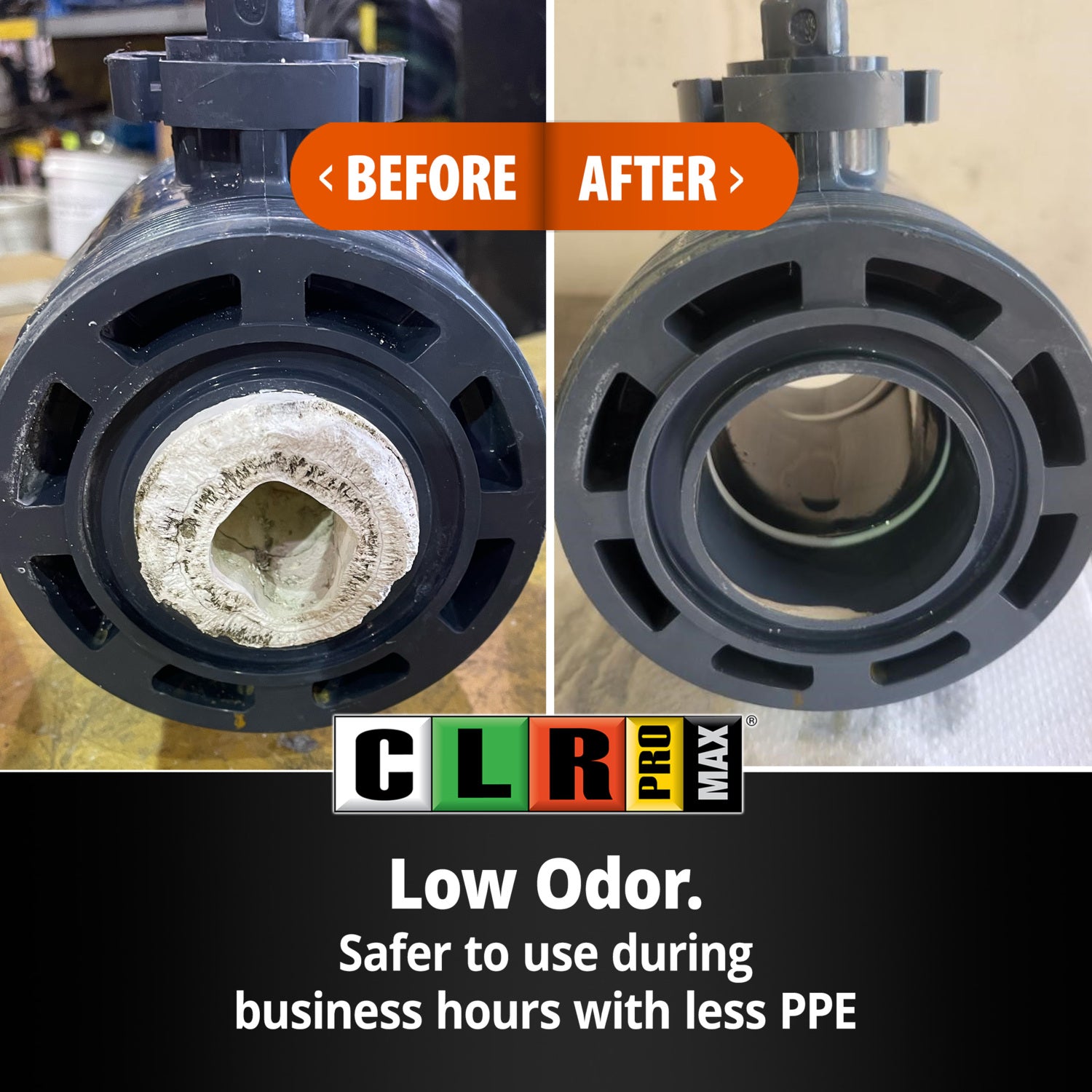 CLR PRO MAX™ Industrial Descaler | Heavy-Duty Scale & Rust Remover