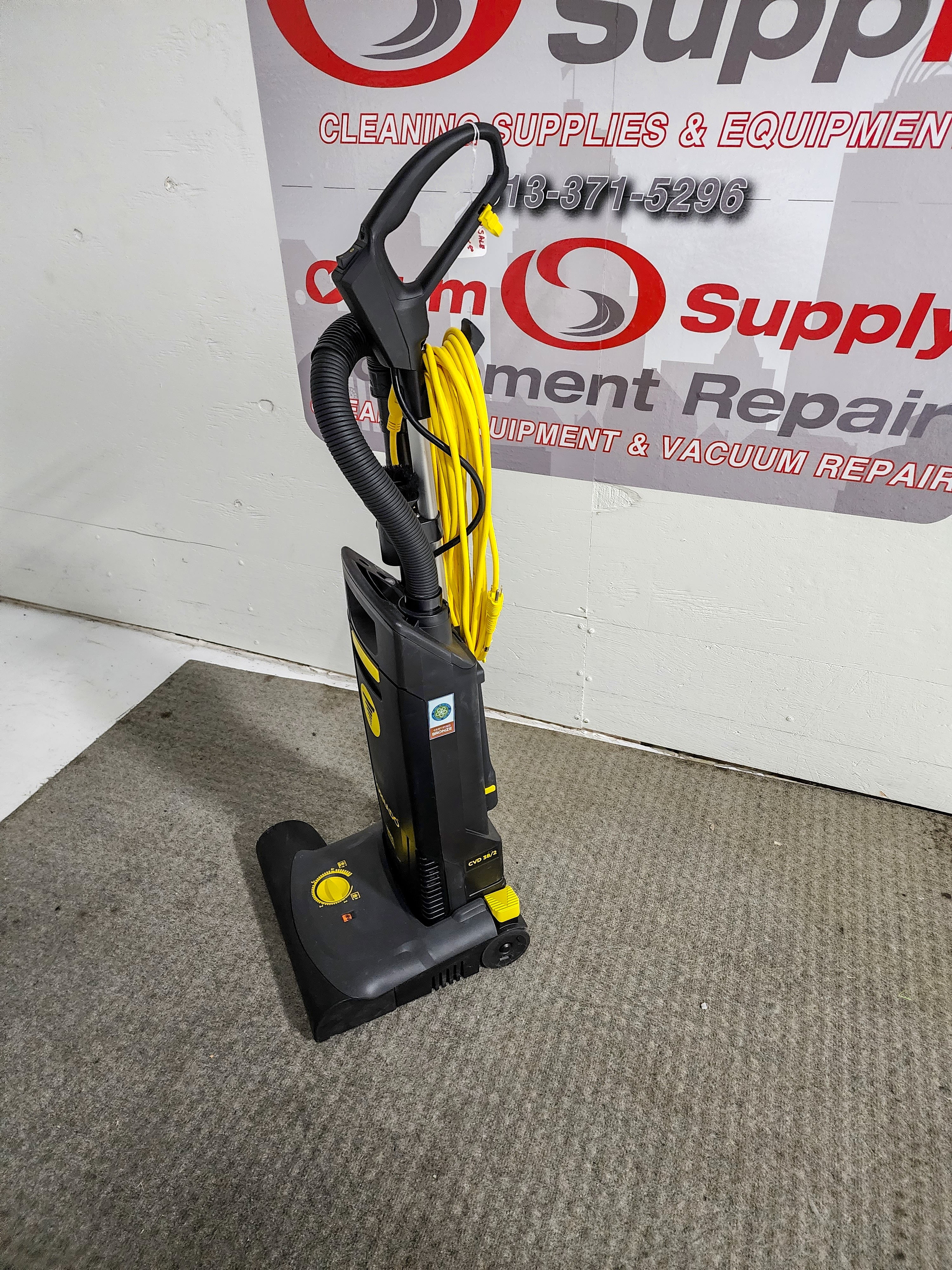 Showroom Demo Model - Tornado - Deluxe Dual Motor w/ On-Board Tools - Upright Vac - CVD 38 Dual