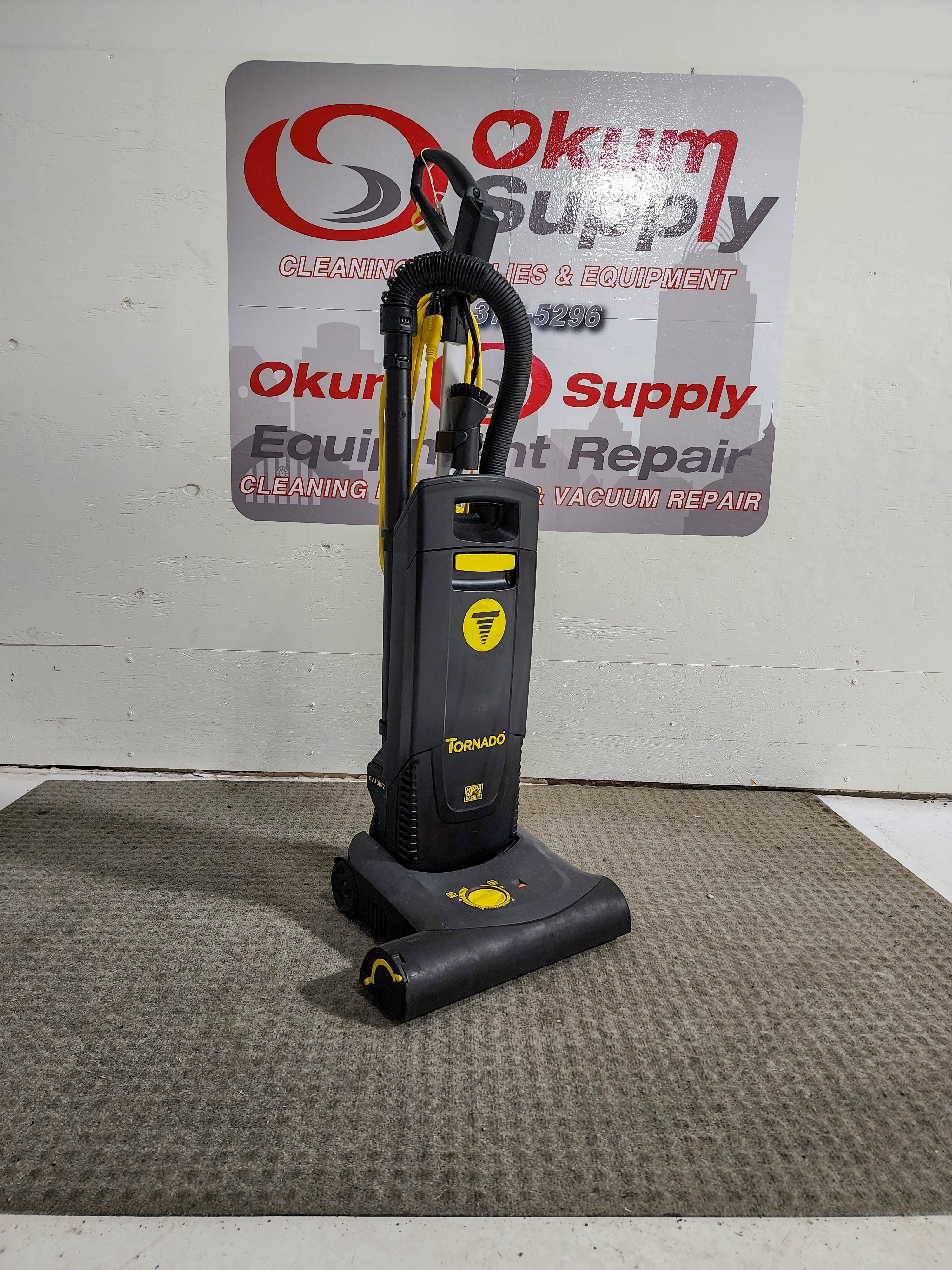 Showroom Demo Model - Tornado - Deluxe Dual Motor w/ On-Board Tools - Upright Vac - CVD 38 Dual