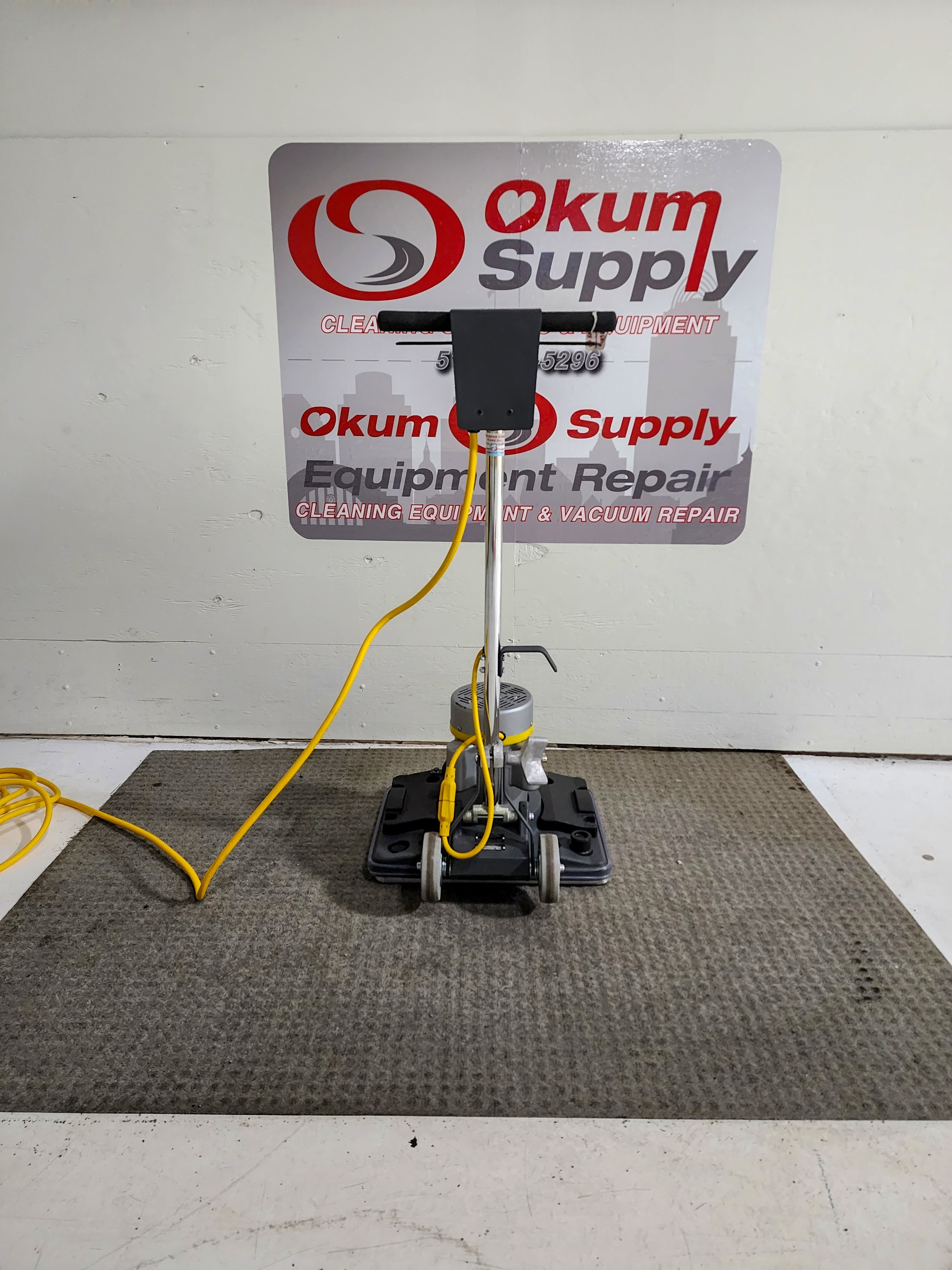 Koblenz SP-15 N Surface Prep Floor Machine - Accelerator - Rectangular 20" x 14" - Cast Iron - 1.5 HP - 3500 RPM - Showroom Demo Model | Financing Available