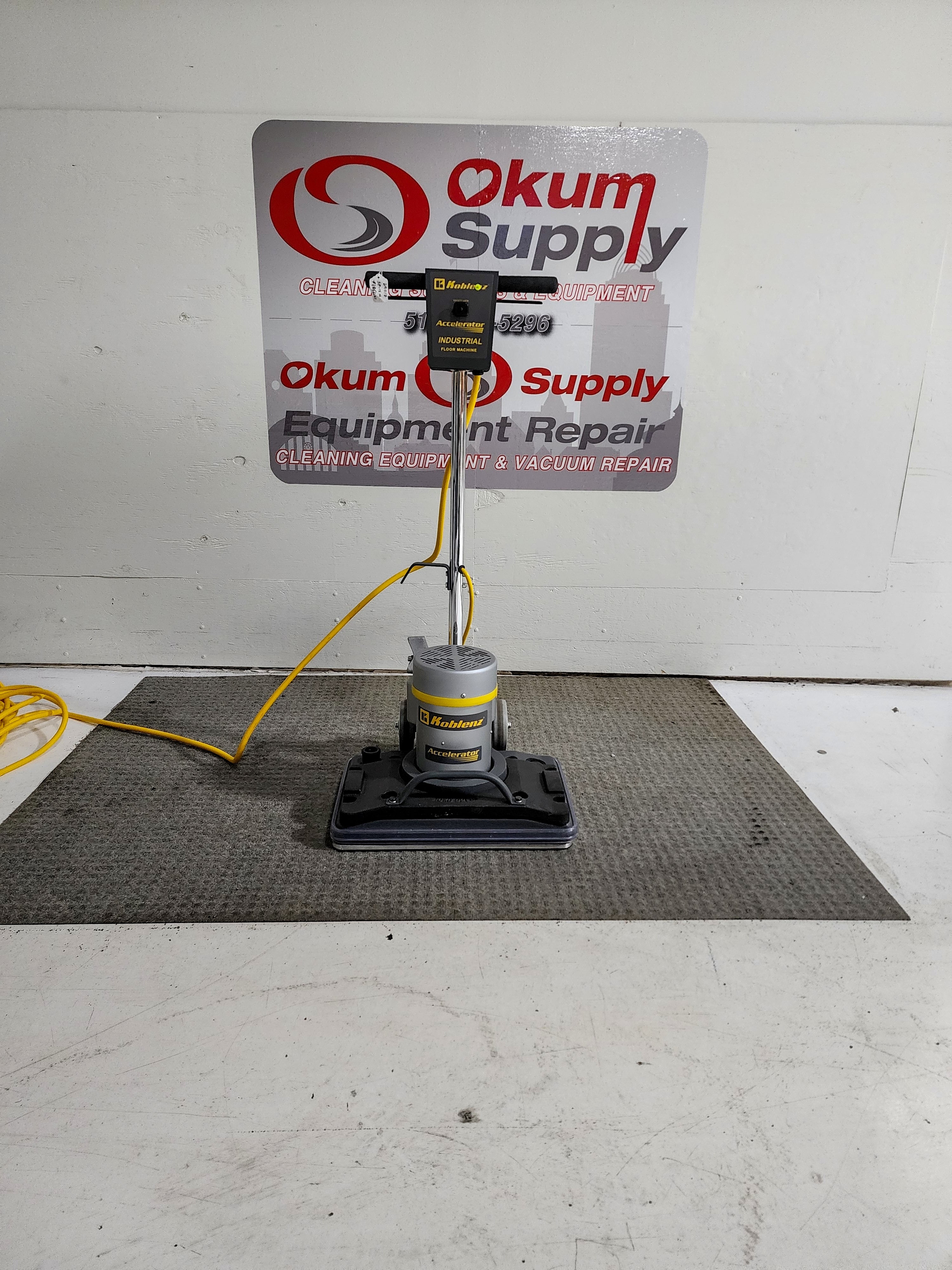 Koblenz SP-15 N Surface Prep Floor Machine - Accelerator - Rectangular 20" x 14" - Cast Iron - 1.5 HP - 3500 RPM - Showroom Demo Model | Financing Available