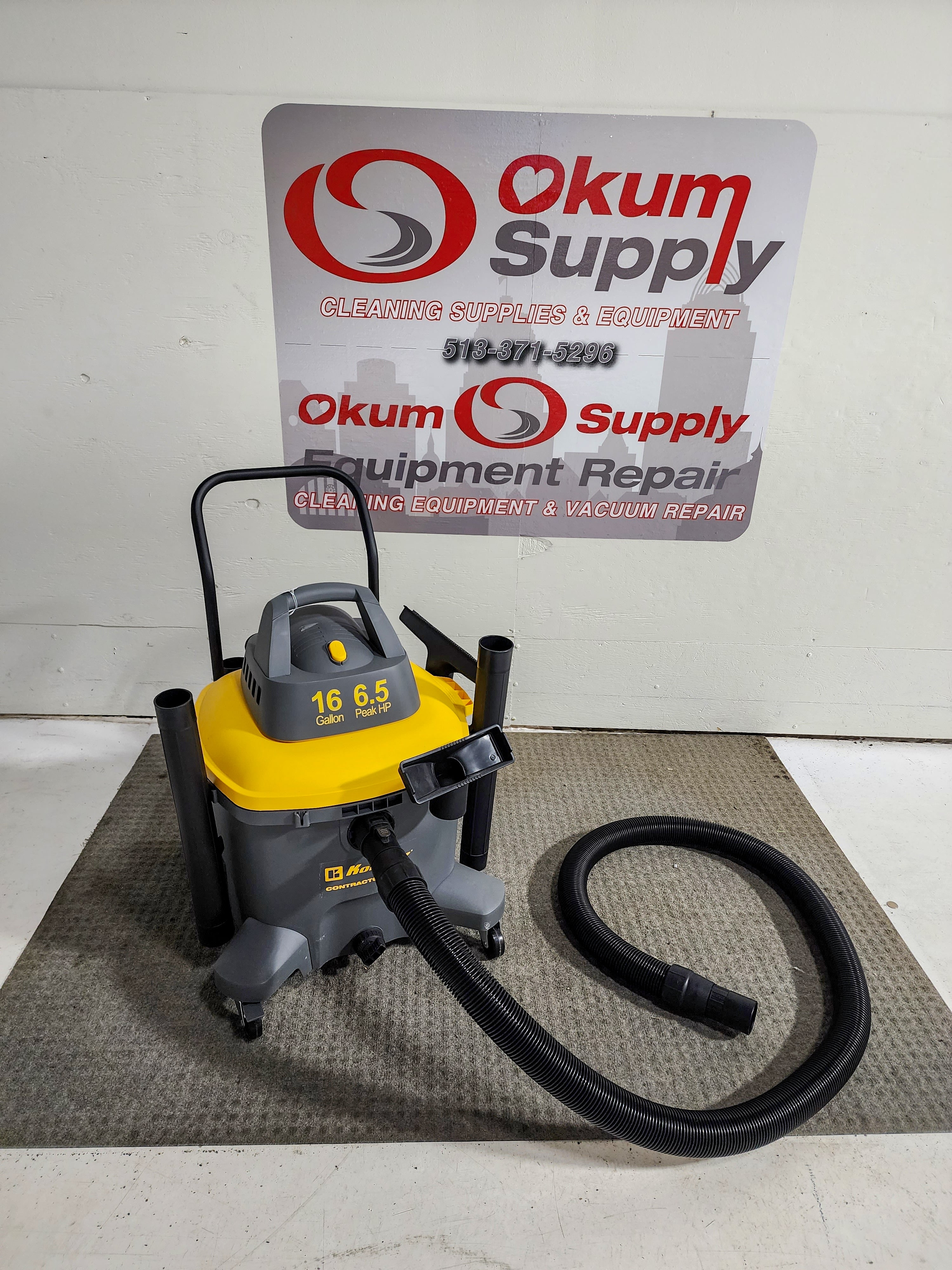 Showroom Demo Model - Contractor 6.5 Peak HP Wet Dry Blower Shop Vacuum - With Handle - 16 GAL