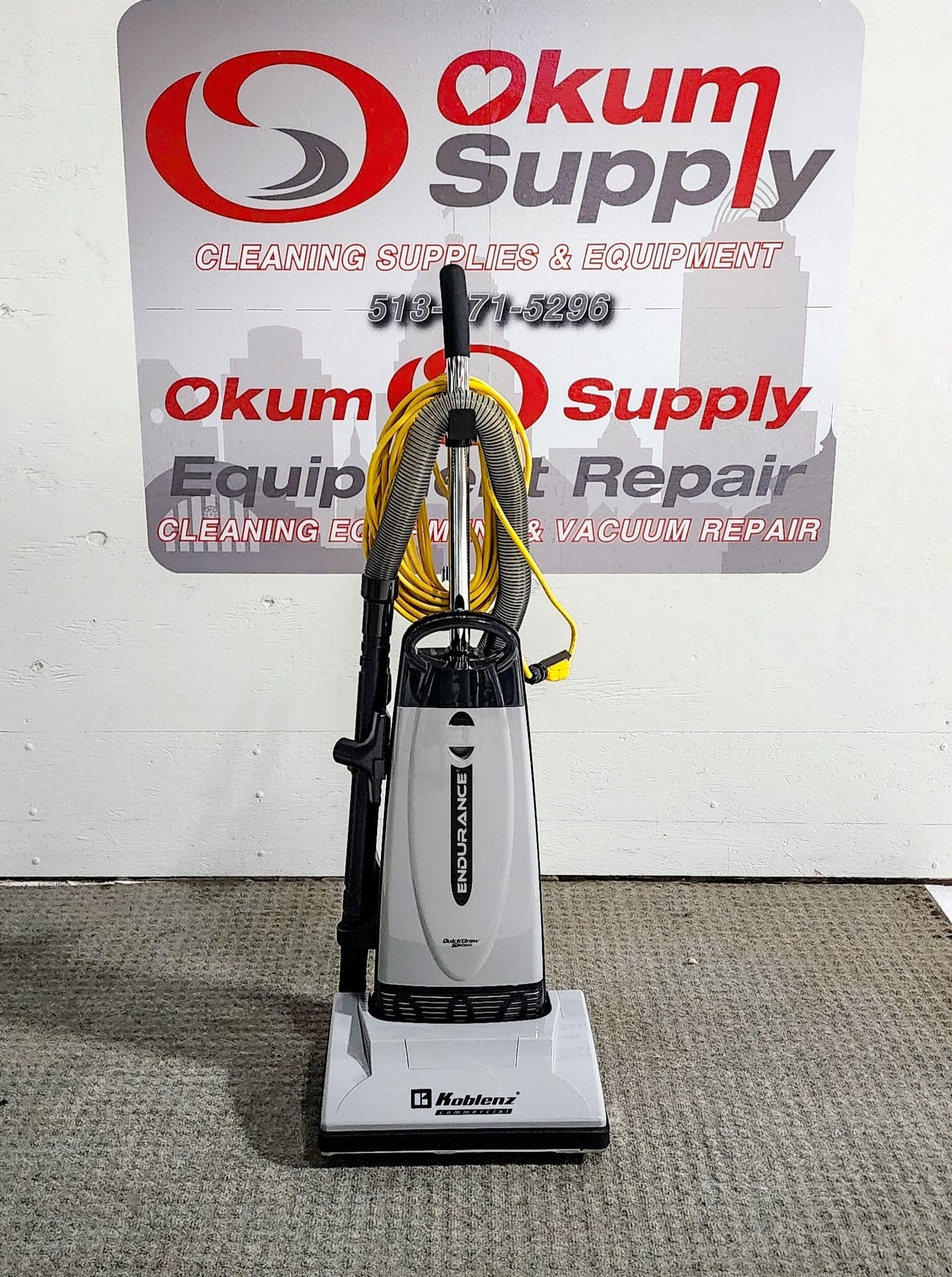 Showroom Demo Unit - Koblenz - 15" Upright Clean Air Vacuum Cleaner- U800