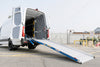 Light Plus series ramp, 47"x126", 1500 lbs capacity, Solid deck, Left-hand swivel