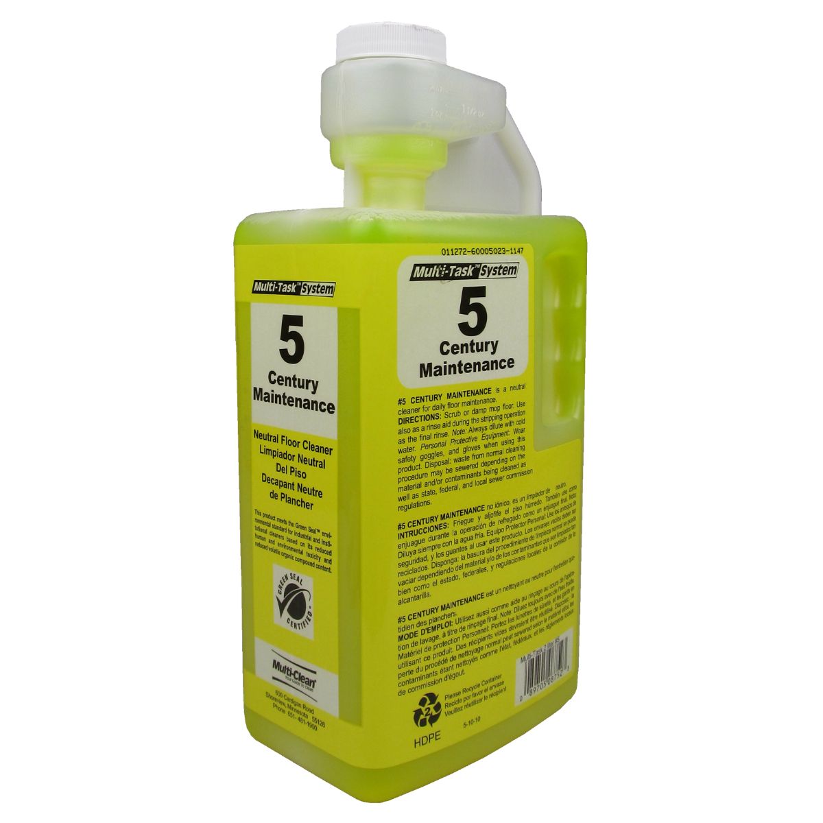 5 Century Maintenance - Multi-Task - Neutral pH Floor Cleaner - (4/2 L)
