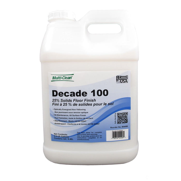 Decade 100 - High Solids Floor Finish - (2/2.5 GL)
