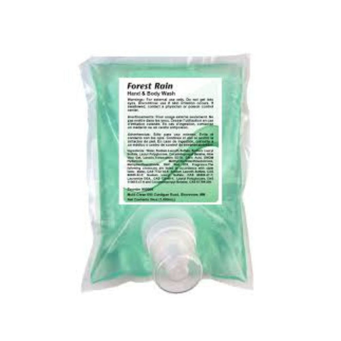 Forest Rain Foaming Hand & Body Wash - (6 x 1000mL)