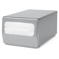 Counter-Top Full Fold Napkin Dispenser - Brushed Steel
