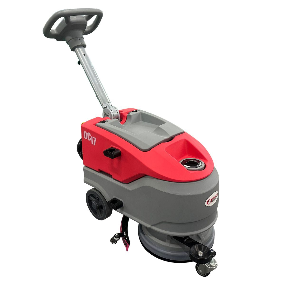 Okum's Choice OC17 17" Compact Walk Behind Floor Scrubber - 24V Battery Powered