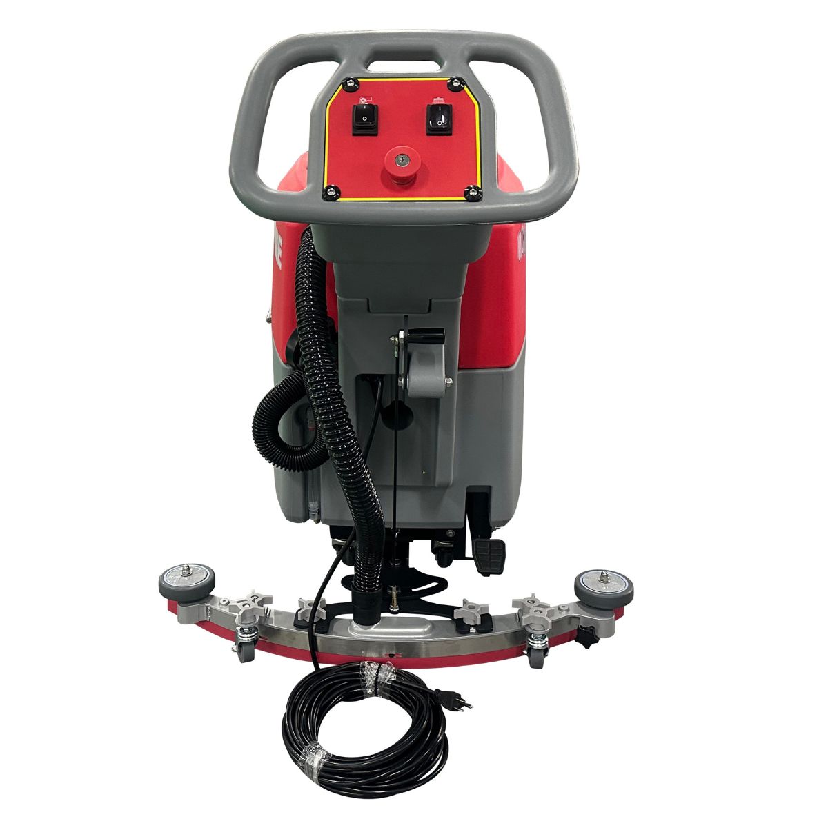 Okum's Choice OC18E 18" Electric Walk Behind Floor Scrubber - 110-120V Corded