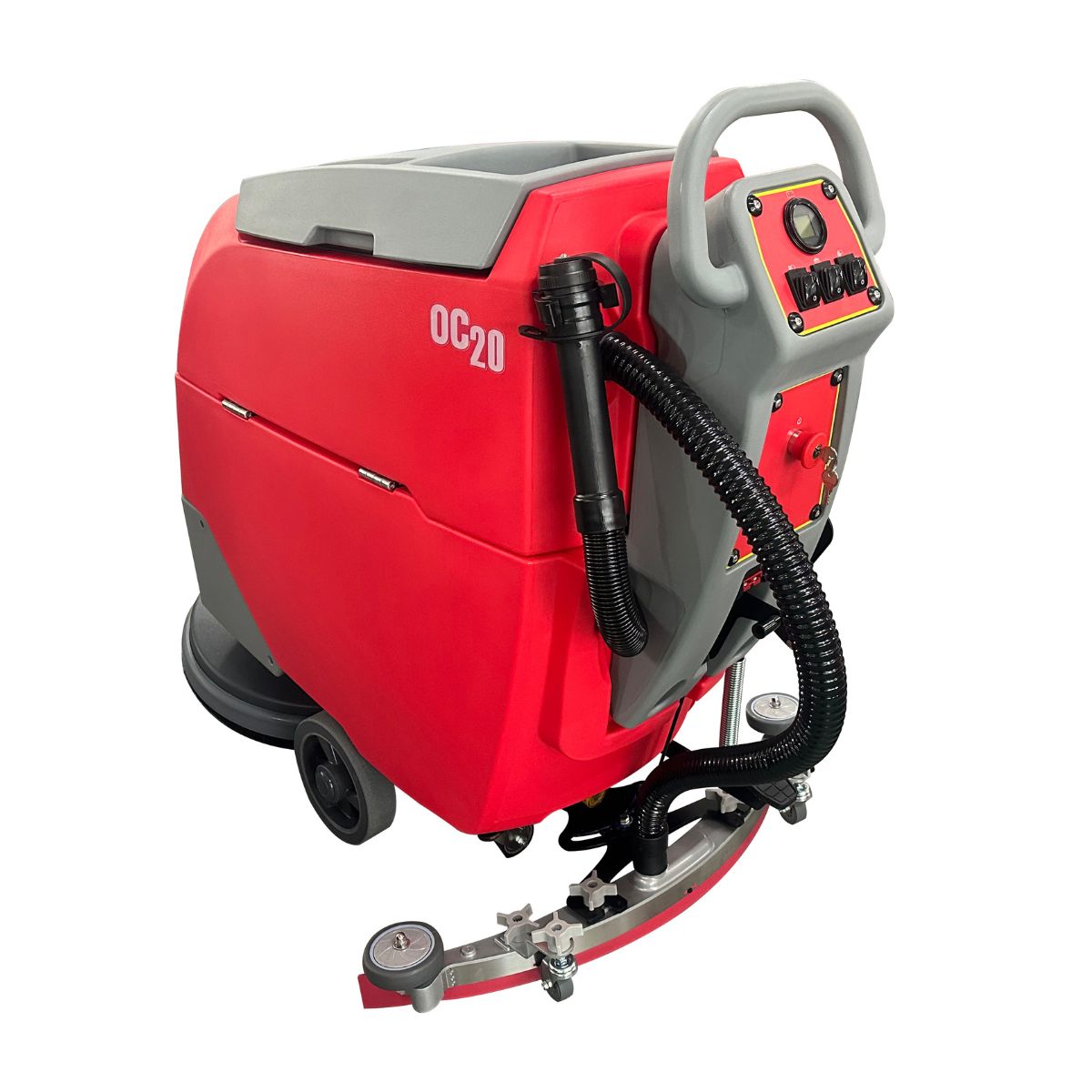 Medium Walk Behind Automatic Floor Scrubber Rental - Battery Powered Floor Scrubber