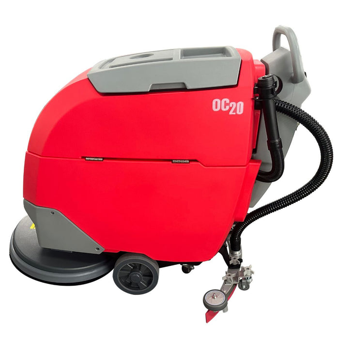 Medium Walk Behind Automatic Floor Scrubber Rental - Battery Powered Floor Scrubber