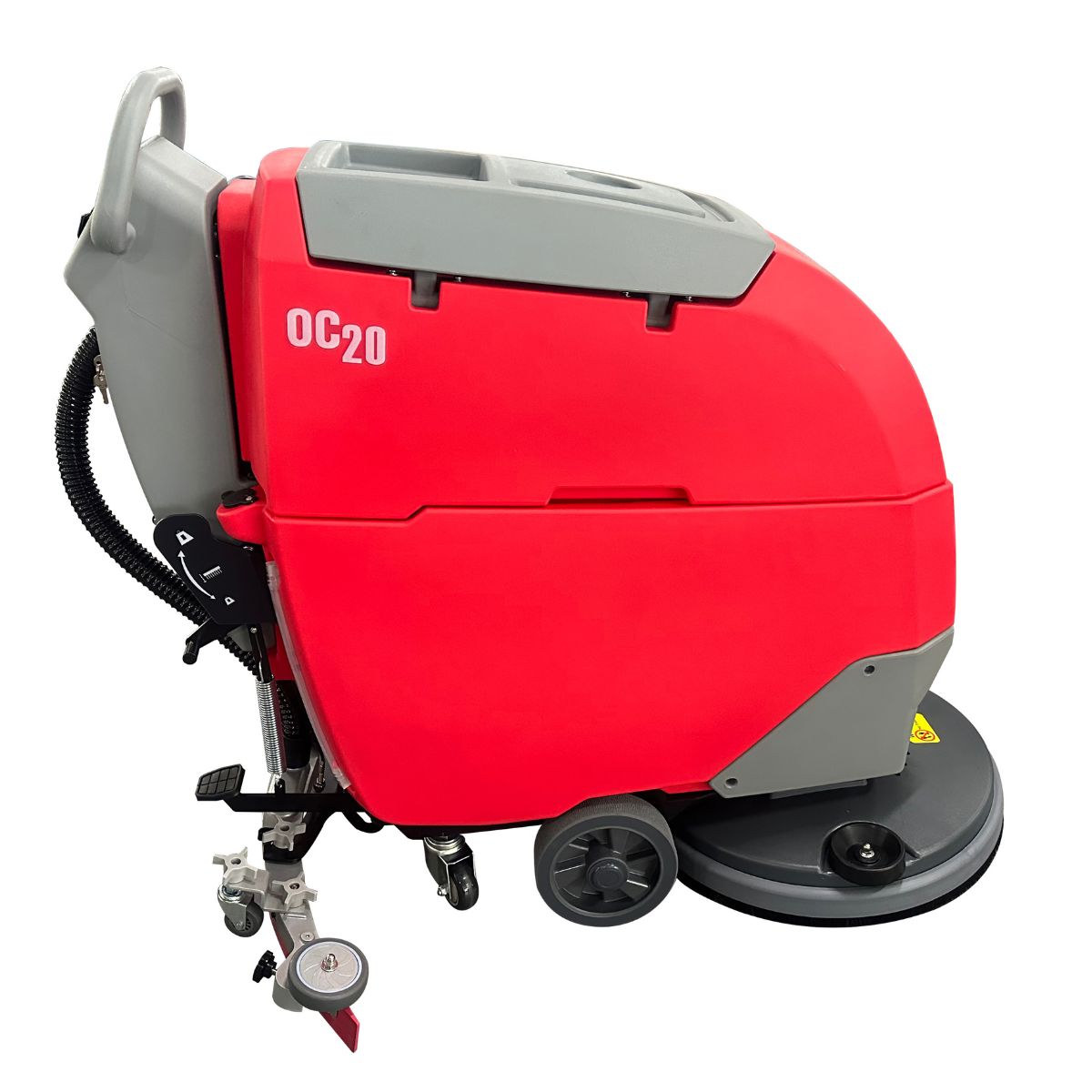 Medium Walk Behind Automatic Floor Scrubber Rental - Battery Powered Floor Scrubber