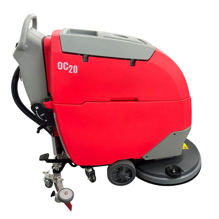 Medium Walk Behind Automatic Floor Scrubber Rental - Battery Powered Floor Scrubber