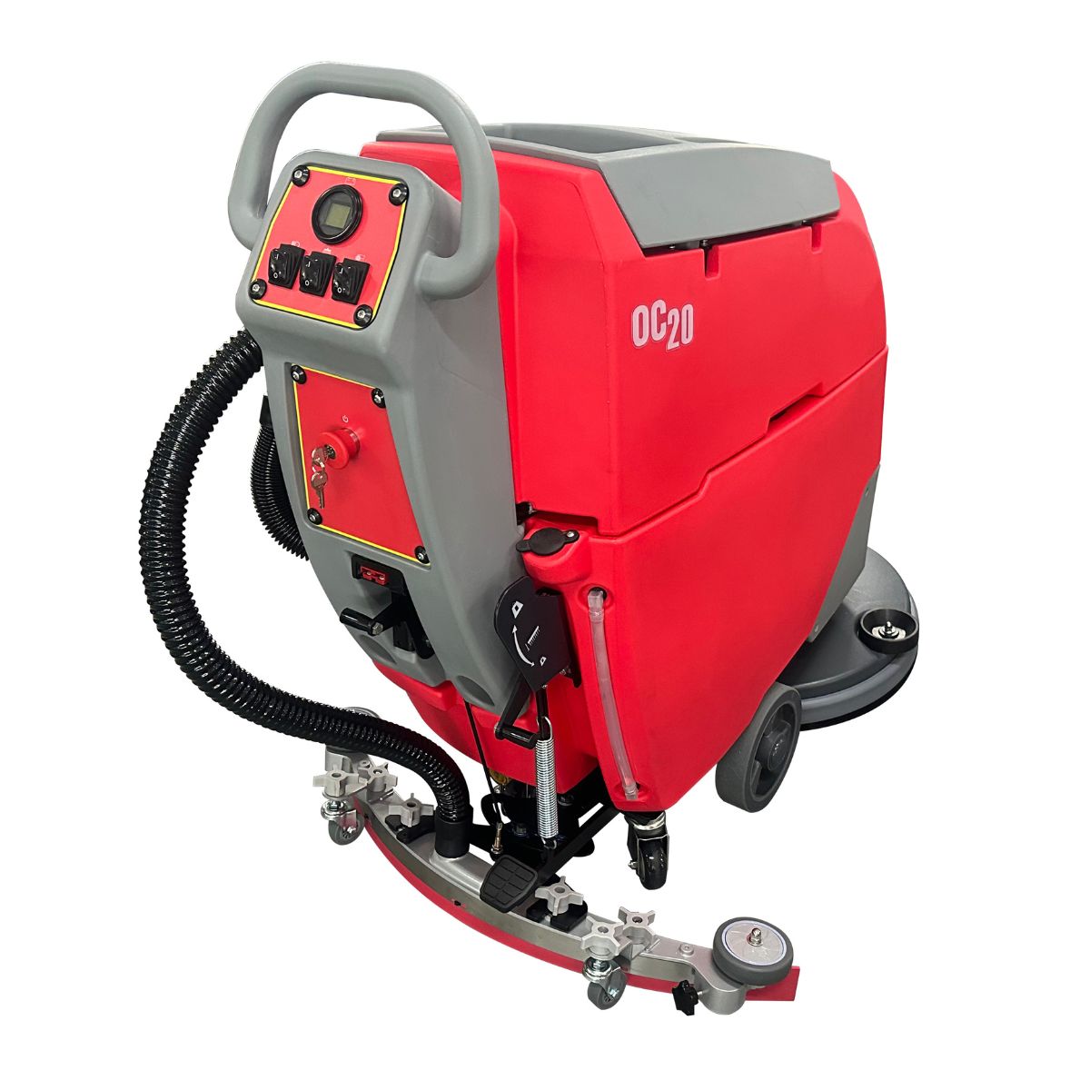 Medium Walk Behind Automatic Floor Scrubber Rental - Battery Powered Floor Scrubber