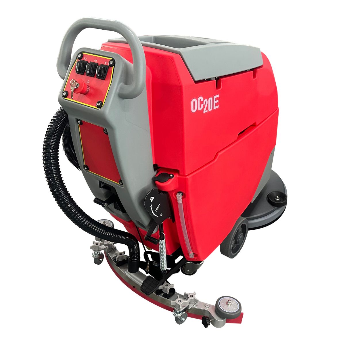 Okum's Choice OC20E 20" Electric Walk Behind Scrubber - 220V Corded