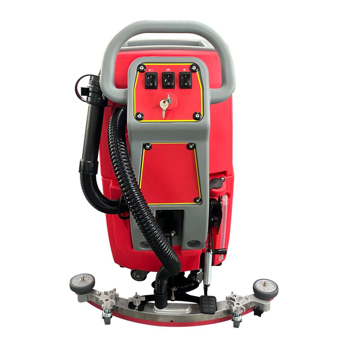Okum's Choice OC20E 20" Electric Walk Behind Scrubber - 220V Corded