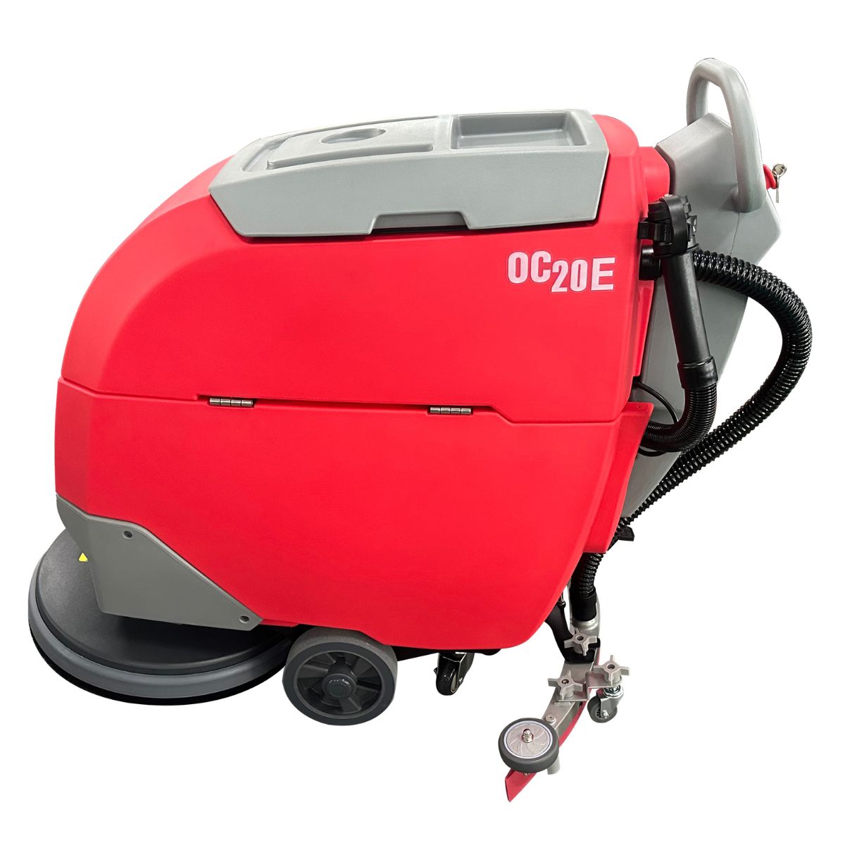 Okum's Choice OC20E 20" Electric Walk Behind Scrubber - 220V Corded