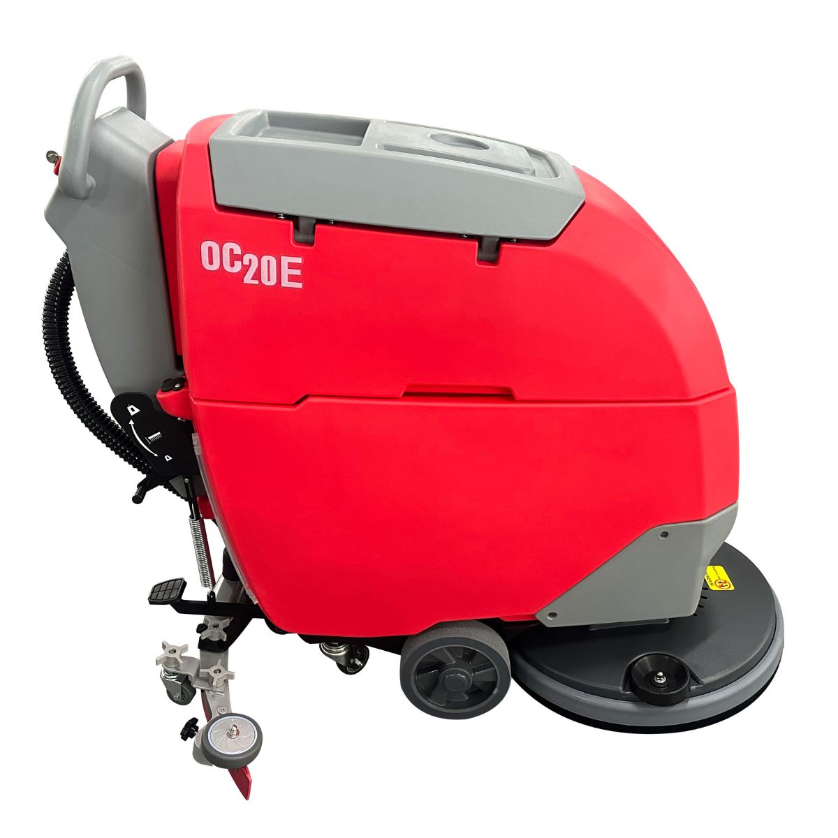 Okum's Choice OC20E 20" Electric Walk Behind Scrubber - 220V Corded