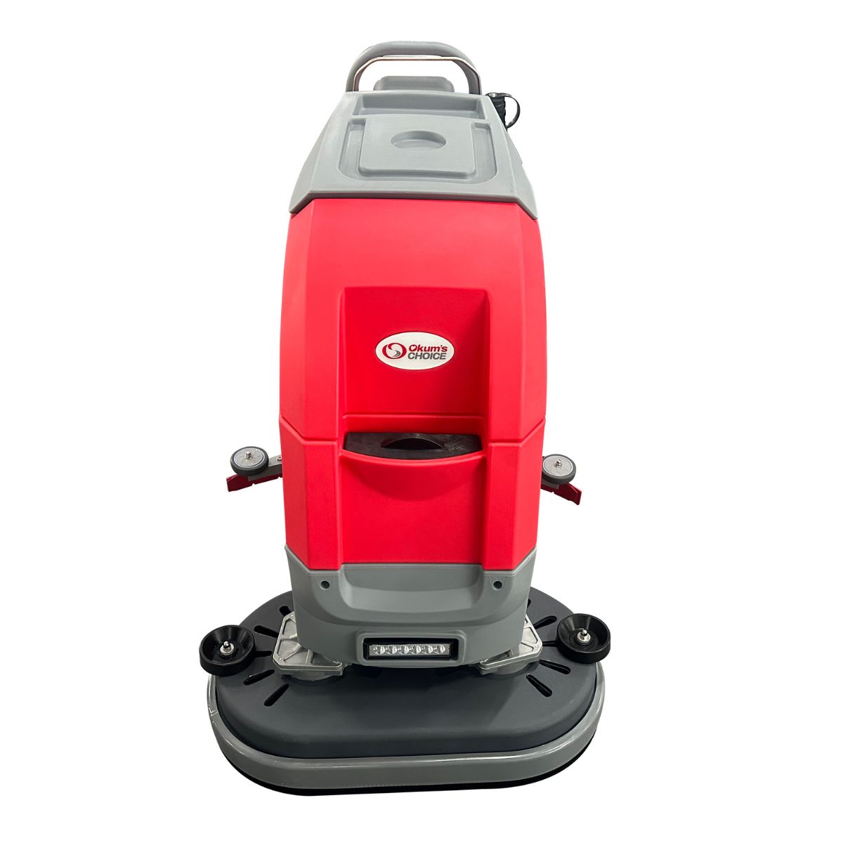 Okum's Choice OC26TD 26" Traction Drive Walk Behind Floor Scrubber - 24V Battery Powered