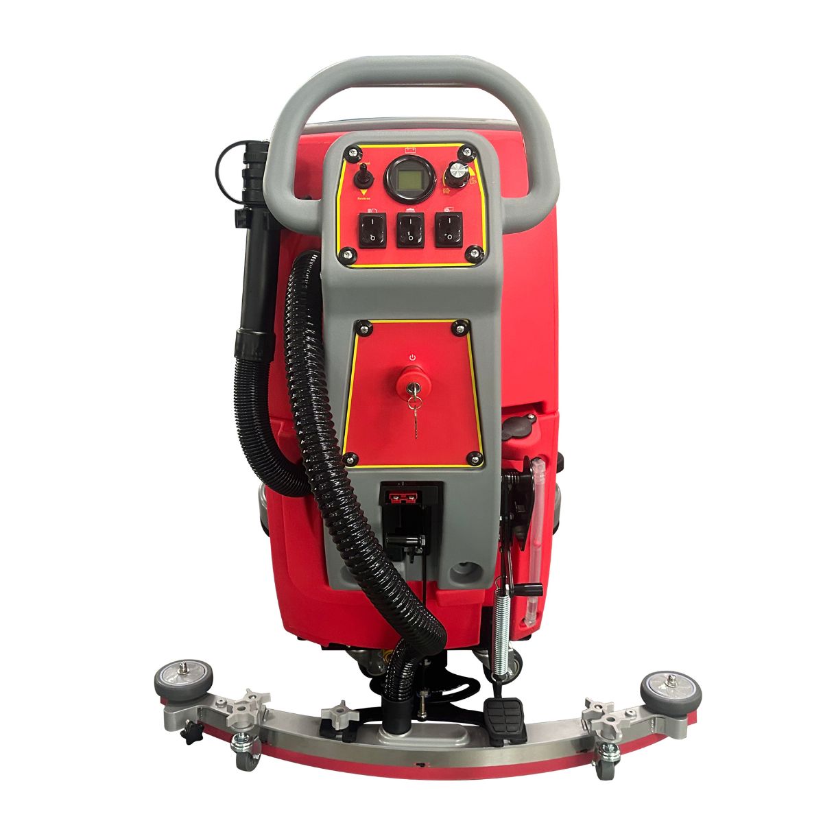 Okum's Choice OC26TD 26" Traction Drive Walk Behind Floor Scrubber - 24V Battery Powered