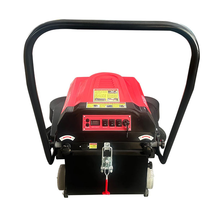 Okum's Choice OCSV40 40" Battery Powered Walk Behind Floor Sweeper