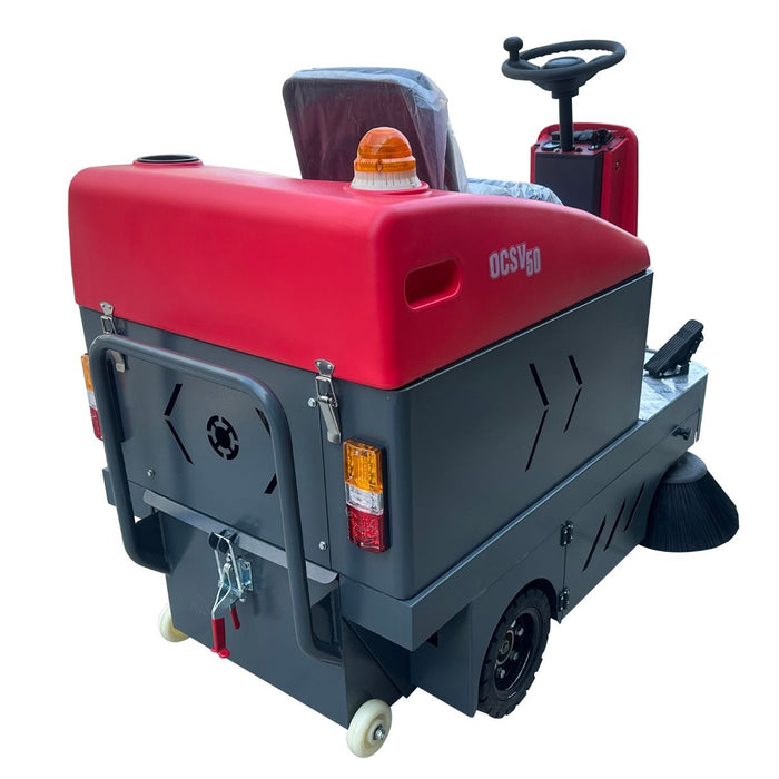 Okum's Choice OCSV50 50" Ride-On Industrial Floor Sweeper