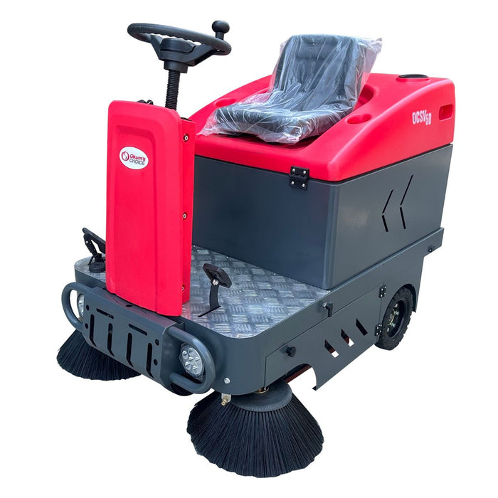 Okum's Choice OCSV50 50" Ride-On Industrial Floor Sweeper