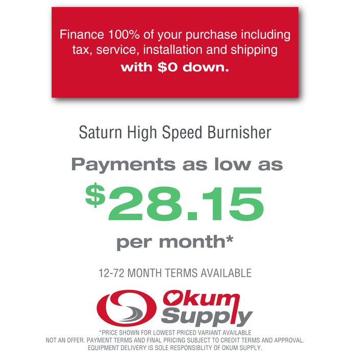 Saturn™ High-Speed Floor Burnishers | Financing Available