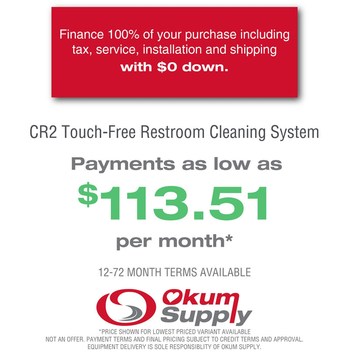 CR2 TOUCH-FREE Restroom Cleaning System - In Stock | Financing Available