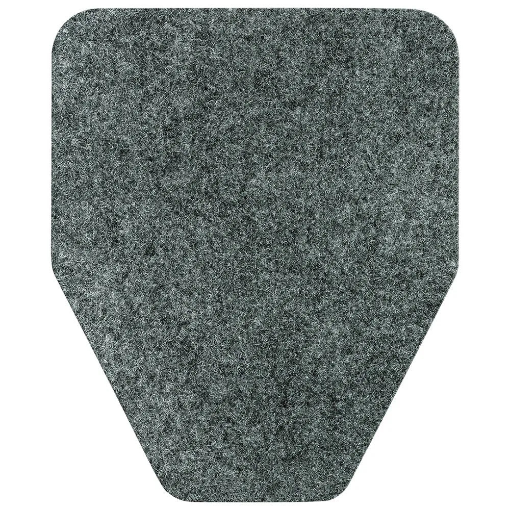 Wizkid - Original Cut - Antimicrobial Urinal Mat - Black - 6/PK (30 Day Timer)