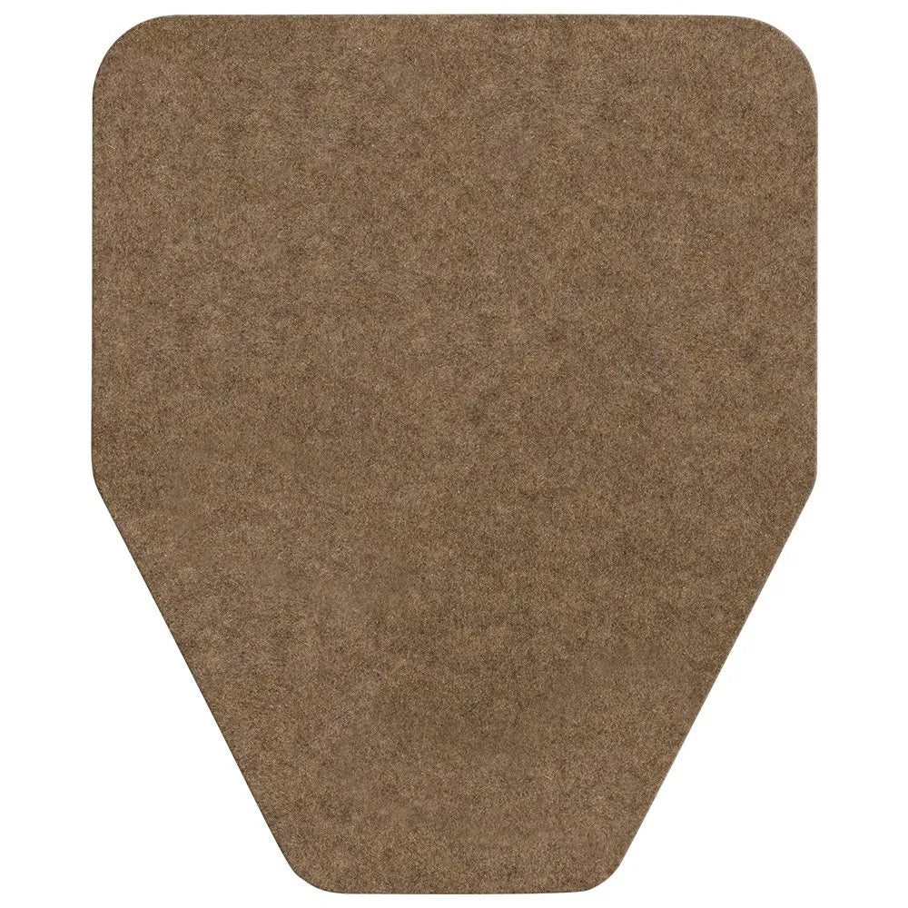 Wizkid - Original Cut - Antimicrobial Urinal Mat - Black - 6/PK (30 Day Timer)