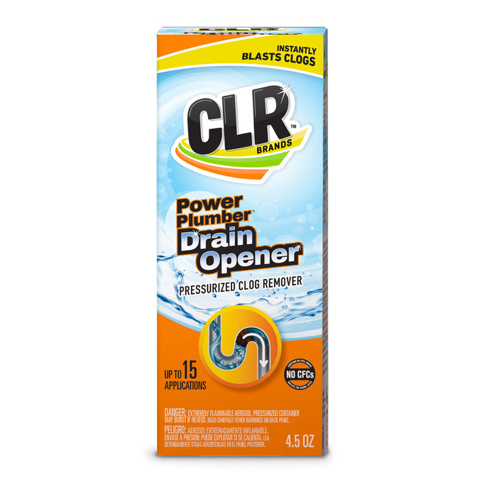 CLR Brands® Drain Opener | Chemical-Free Compressed Gas Drain Cleaner