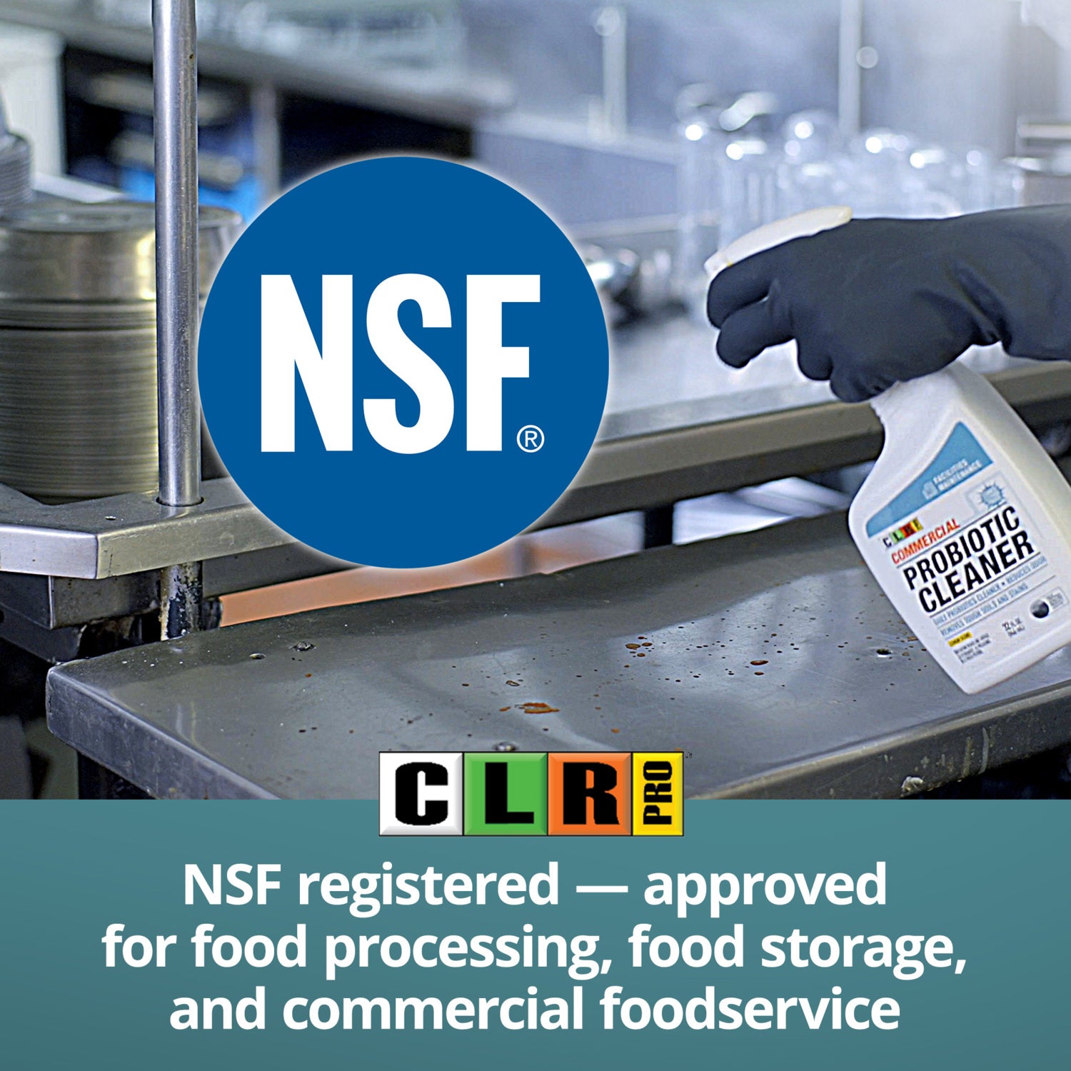 CLR PRO® Commercial Probiotic Cleaner | Multi-Surface Bio-Based Cleaner