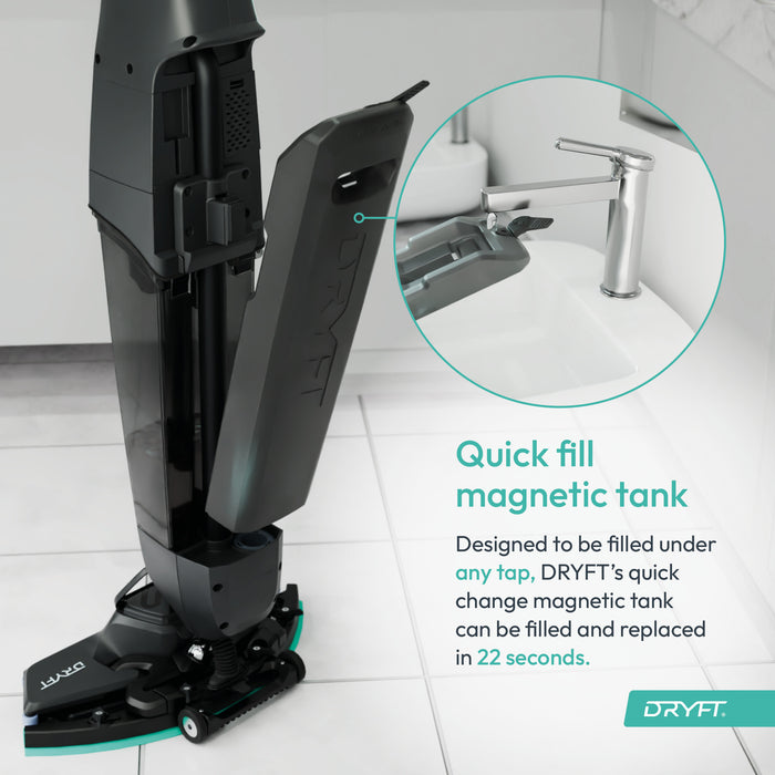 DRYFT Complete Scrubber Kit – Includes Battery, Charger & Cleaning Pad