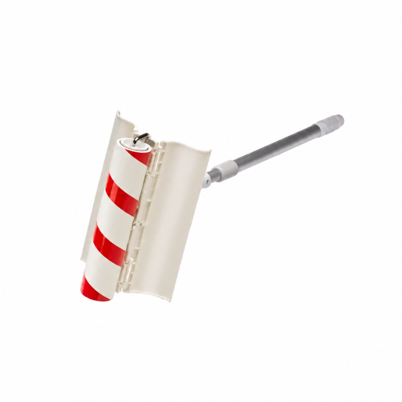STICKY PARTICLE ROLLER FRAME w/FLIP-UP ROLLER SHIELD