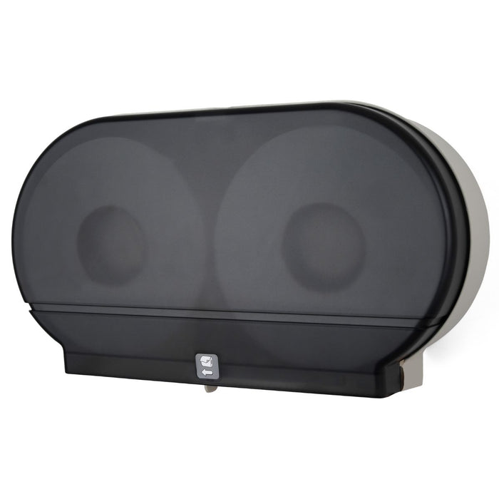 Twin 9" Jumbo Tissue Dispensers - 3 3/8" Core - 2 1/4" Adaptor