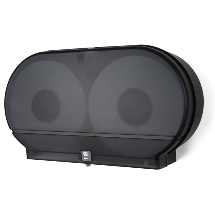 Twin 9" Jumbo Tissue Dispensers - 3 3/8" Core - 2 1/4" Adaptor