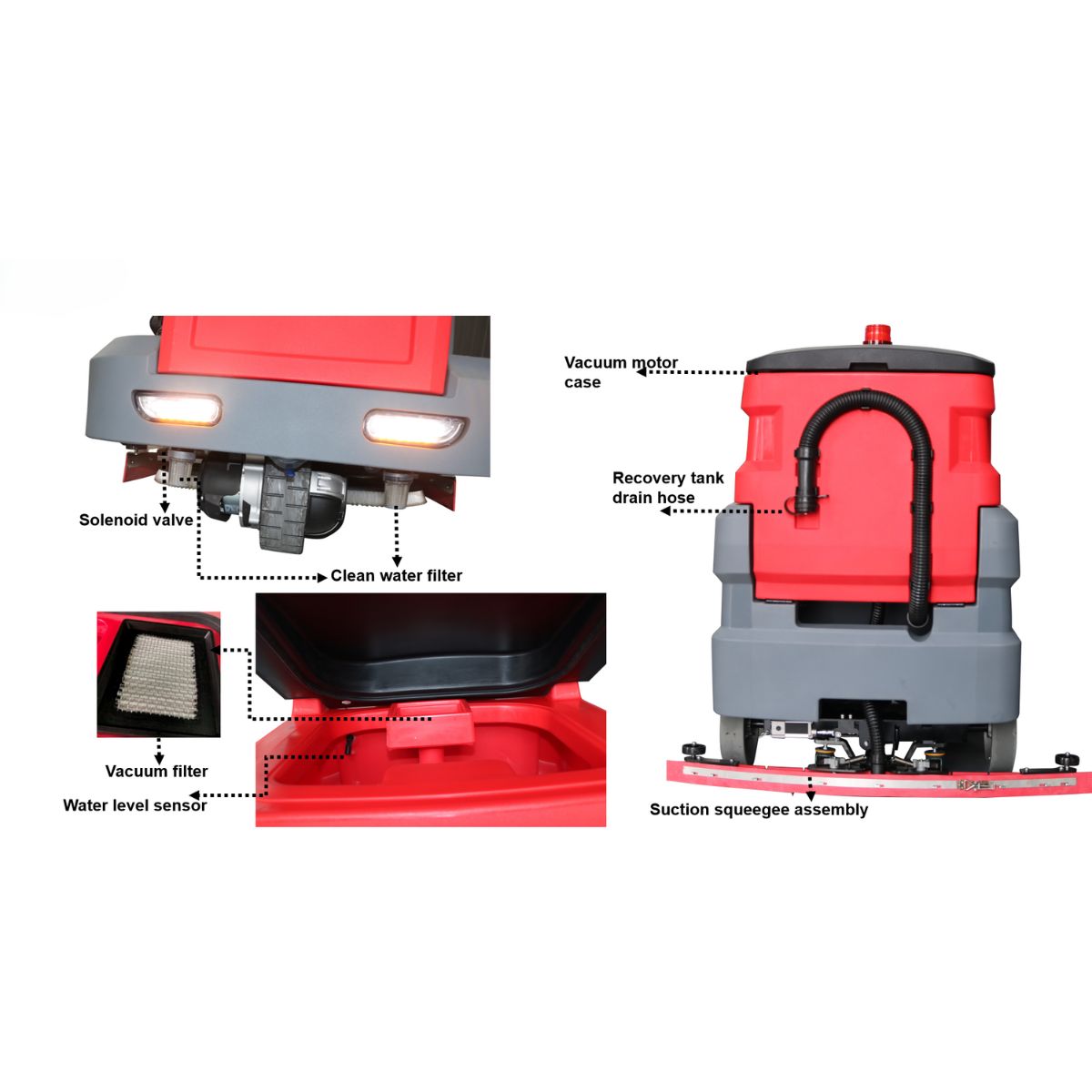 40" Ride-On Auto Scrubber - 5 Year Warranty - Complete Part Bundle