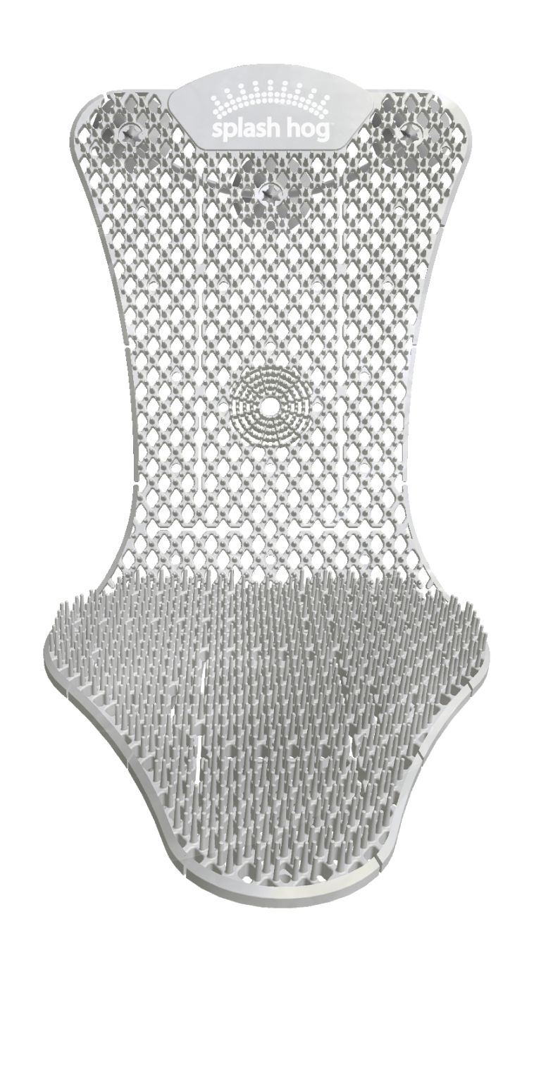Wizkid – Splash Hog – Vertical Urinal Screen - Multiple Scents - 6/PK (60 Day)